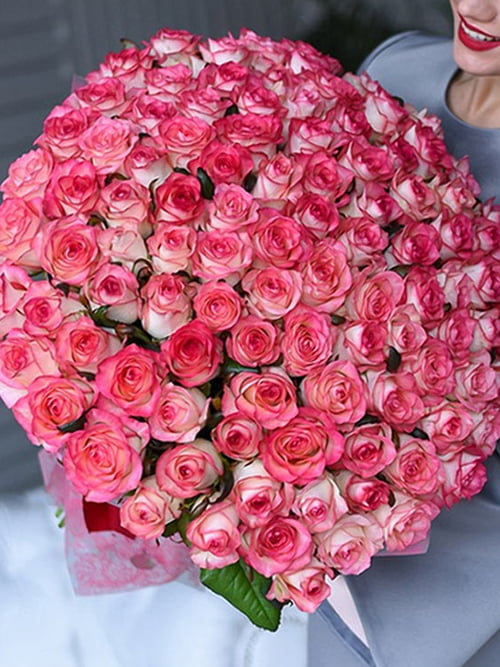 Букет цветов красивый для женщины пинк охара фото