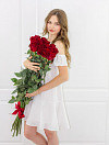 Метровые розы 110 см фото 4
