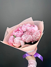 Букет из 7 Розовых пионов фото 4
