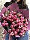 Тюльпаны пионовидные розовые фото 2