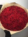Букет красных роз 80 см фото 1