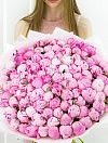 Букет розовых пионов фото 4