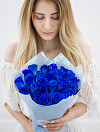 Синие розы фото 2