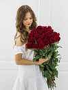 Метровые розы 110 см фото 3