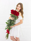 Метровые розы 110 см фото 1