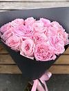 9 пионовидных роз Pink O’Hara (Пинк Охара) фото 1