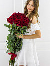 Метровые розы 110 см фото 1