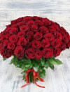 Роза красная 50 см фото 7