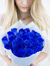 Синие розы фото 3